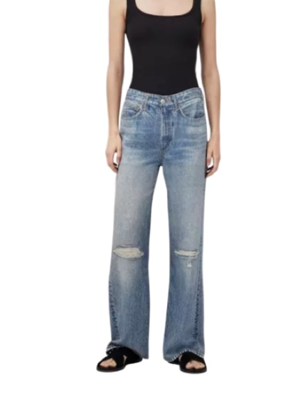Rag and Bone Miramar Denim Look Pant